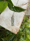 Flower Pendant with Sapphires - Sterling Silver Chain - Kathy Sayce Jewellery