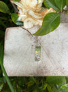 Flower Pendant with Sapphires - Sterling Silver Chain - Kathy Sayce Jewellery