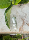 Flower Pendant with Sapphires - Sterling Silver Chain - Kathy Sayce Jewellery