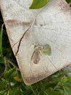 Hearts and Angels Necklace - Silver Heart & Rose Quartz Cluster Pendant - Kathy Sayce Jewellery