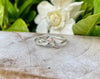 Leaf Ring with Opal - Sterling Silver - Kathy Sayce Jewellery