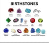 Made to Order Flower Ring – Custom Gemstone Choice – Sterling Silver - Kathy Sayce Jewellery