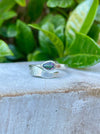 Mystic Topaz Angel Wing Ring – Colour - Changing Natural Gemstone Jewellery - Sterling Silver - Kathy Sayce Jewellery