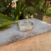 Nature Inpired Ring - Leaf Sterling Silver Ring - Kathy Sayce Jewellery