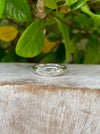 Nature Inpired Signet Ring - Leaf and Rose Sterling Silver Signet Ring - Kathy Sayce Jewellery