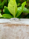 Nature Inpired Signet Ring - Leaf and Rose Sterling Silver Signet Ring - Kathy Sayce Jewellery
