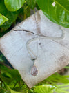 Ready Made Raw Rose Quartz Pendant - Sterling Silver Chain - Kathy Sayce Jewellery