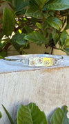 Silver Flower Clasp Bracelet - Kathy Sayce Jewellery