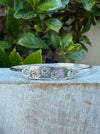 Silver Flower Clasp Bracelet - Kathy Sayce Jewellery