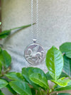 Sterling Silver Pegasus Charm Necklace – 45cm Handmade Mythical Horse Pendant - Kathy Sayce Jewellery