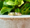Treasure Ring – Handmade 9ct Yellow Gold Ring with Two Custom Gemstones - Made to Order - Kathy Sayce Jewellery